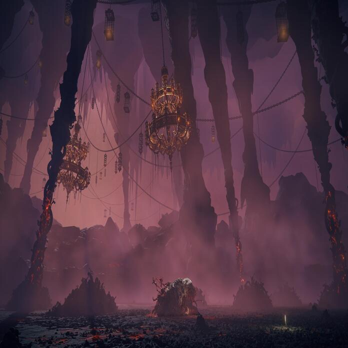 Подвал святилища змей